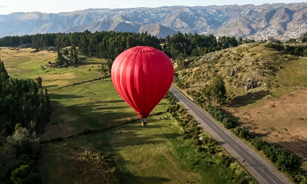 Amanecer en Cusco desde un Globo Aerostático
