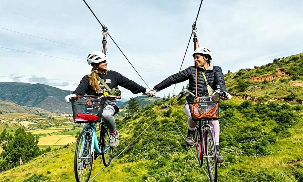 Skybike + Escalada + Rápel en Cachimayo | Aventura extrema cerca de Cusco