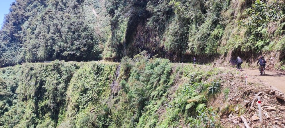 La Paz | Ruta de la muerte en bicicleta