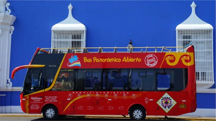 City Tour en Bus Panoramico | Mural Mosaico Gigante | Trujillo