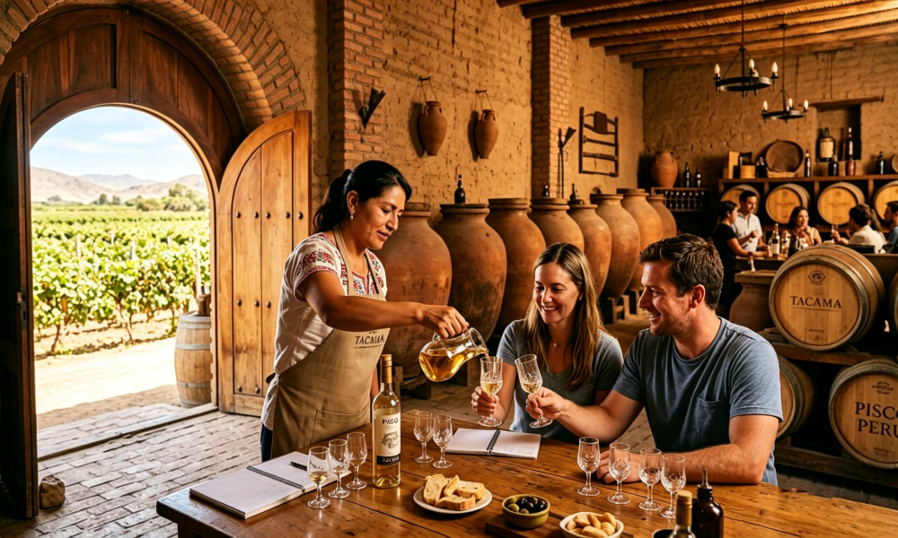 Ica Pisco Tour | Pisco and Wine Cellars | Tasting