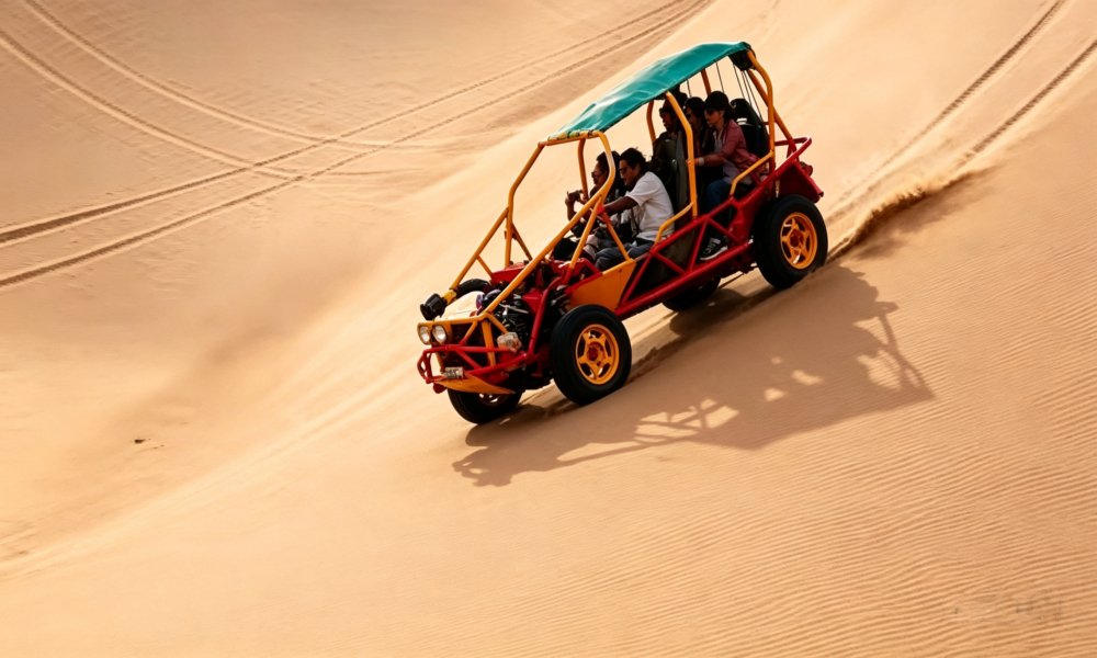 Passeio de buggy e sandboard com jantar privado | Ica