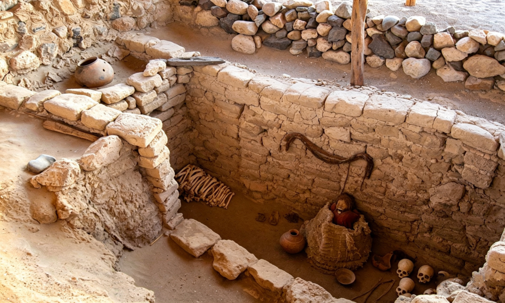 Passeio ao cemitério de Chauchilla | Túmulos pré-incas