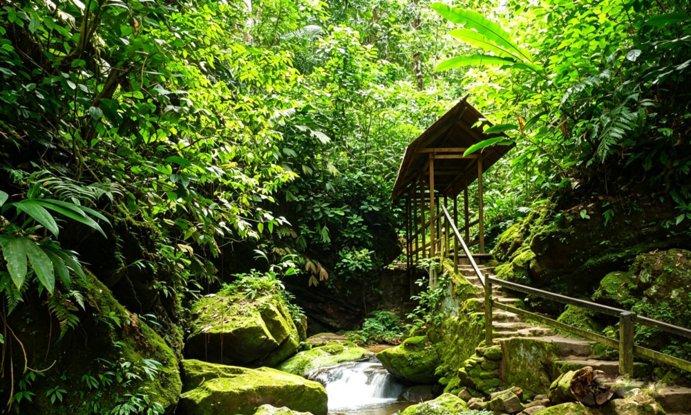 Excursão à Cachoeira Ahuashiyacu, Área de Conservação