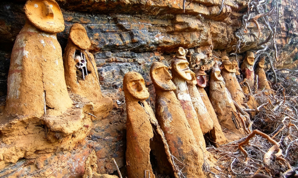 Sarcófagos de Karajia y la Caverna de Quiocta